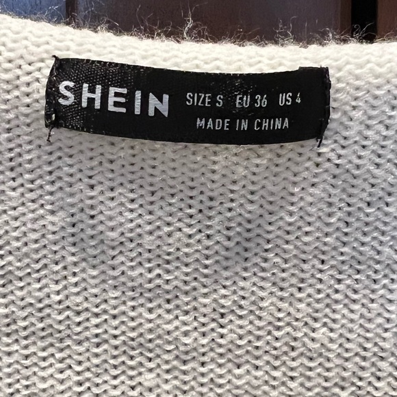 SHEIN Cream off shoulder sweater - Picture 3 of 4